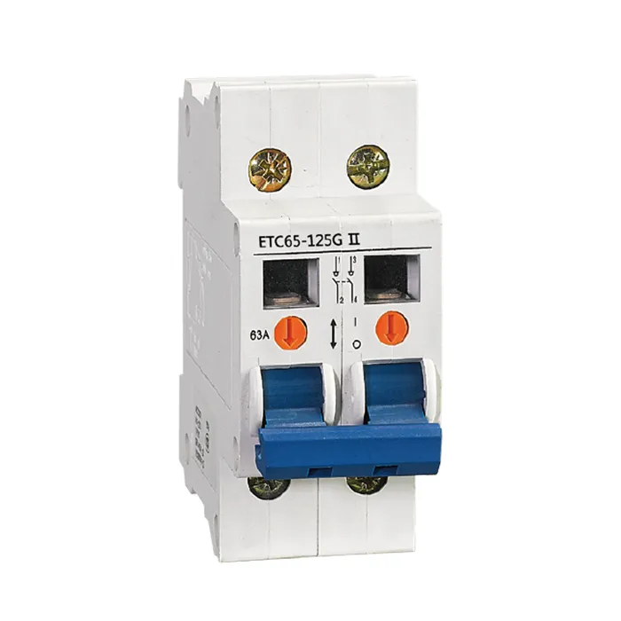DZ47-125G switch-disconnector for isolator layout planning