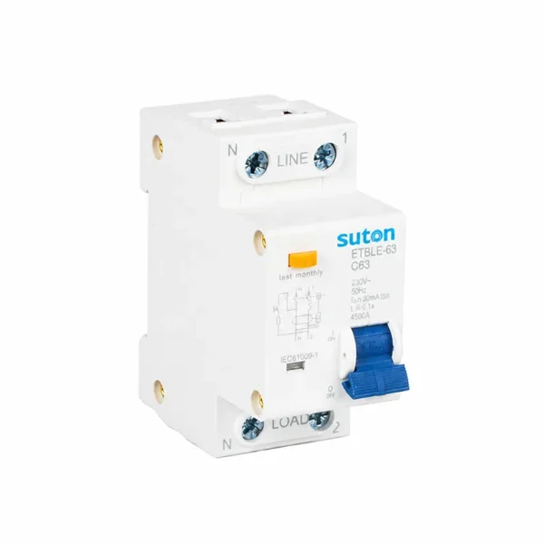 ETBLE-63 Series.2 ETBLE-63 Series PHASE LINE+NEUTRAL LINE+LEAKAGE RCBO RCBO