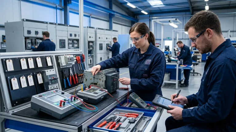Air circuit breaker inspection context