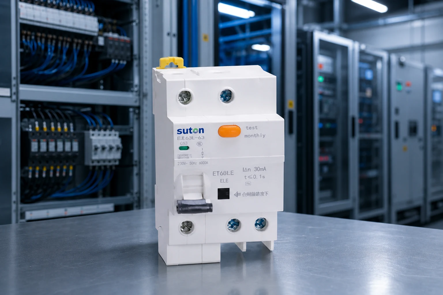 Consumer unit enclosure context for panel board section layout