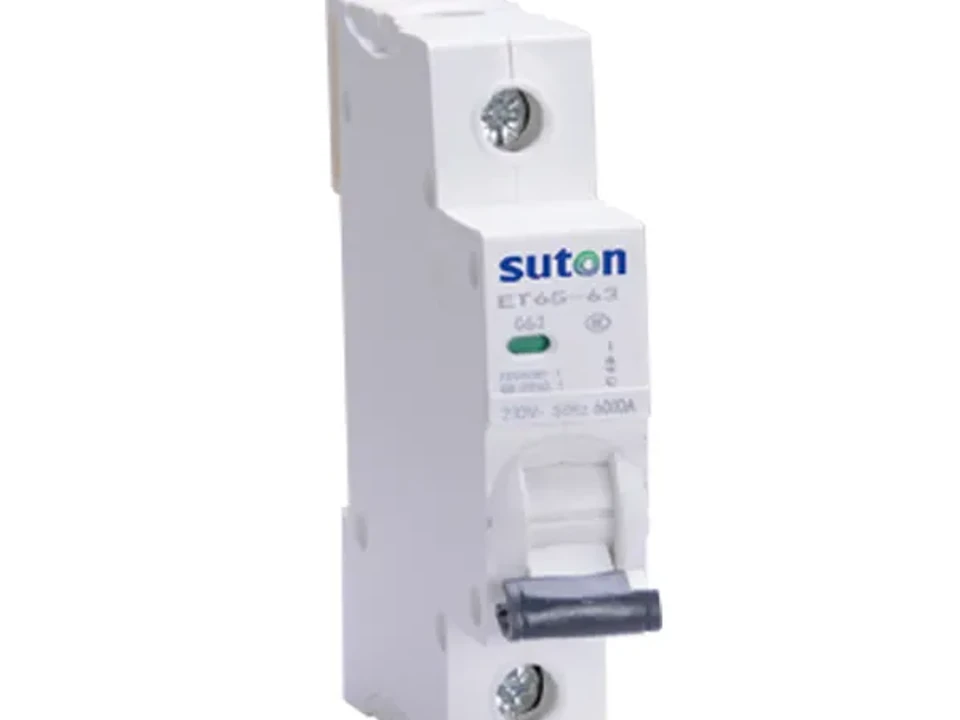 SUTON modular circuit breaker view for 20 amp wire-size planning