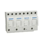 SUTON surge protective device product view for DIN rail panel planning