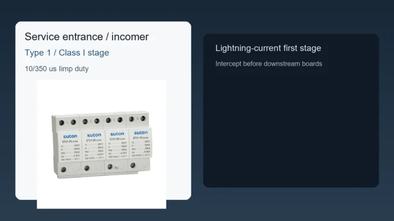 Type 1 Surge Protector Guide for Panel Builders: Service Entrance Selection