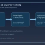 Type 3 point-of-use residual protection near sensitive equipment