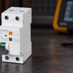 SUTON ETB9LAF-63 arc fault device beside diagnostic equipment