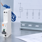 SUTON ETB9LAF-40 arc fault device on a panel specification desk