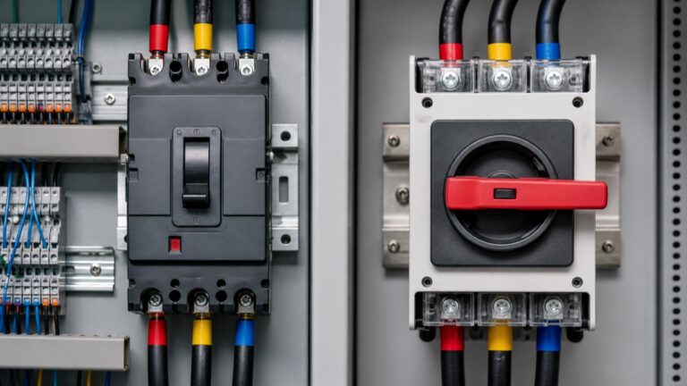difference between circuit breaker and disconnect switch — practical inspection and selection guide