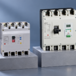 Two SUTON residual-current breakers shown for coordination comparison