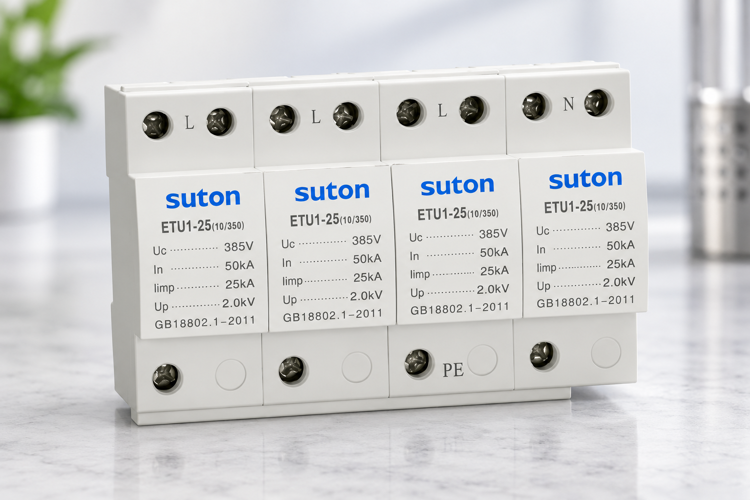 1P+N vs 2P Surge Protector: What Is the Difference? — SUTON exterior controls and housing reference