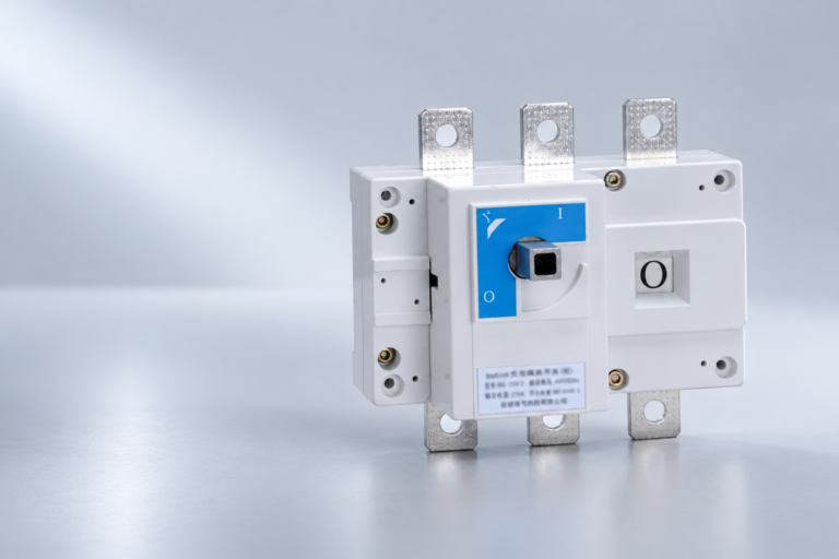 SUTON ETGL(HGL) three-pole switch-disconnector exterior: disconnected product for specification review