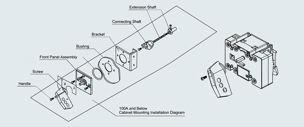 HGL(ETGL)-63A~100A Load disconnector