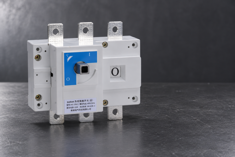 SUTON ETGL(HGL) three-pole switch-disconnector exterior: disconnected product for specification review