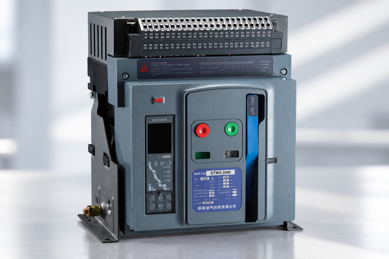 Air Circuit Breaker Closing, Opening and Undervoltage Coils — SUTON exterior controls and housing reference