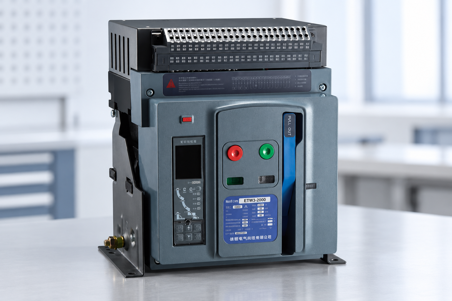 Primary Injection Testing for Air Circuit Breakers — SUTON exterior controls and housing reference