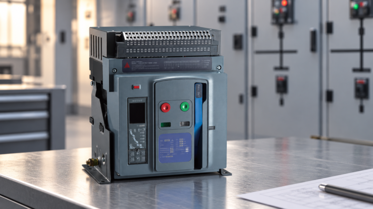 Air Circuit Breaker Racking Positions and Interlocks — SUTON product reference illustration