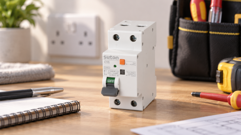 AFDD Status Indication and Fault Diagnosis — SUTON product reference illustration