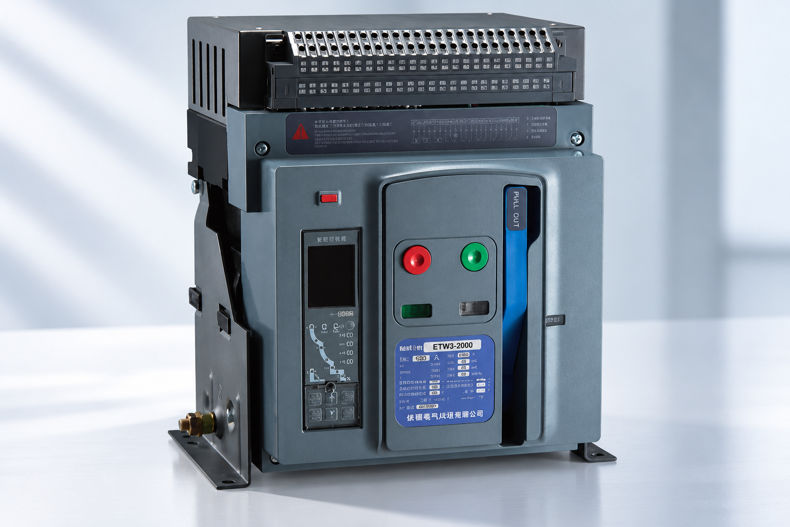 Air Circuit Breaker Protection Settings Explained — SUTON exterior controls and housing reference