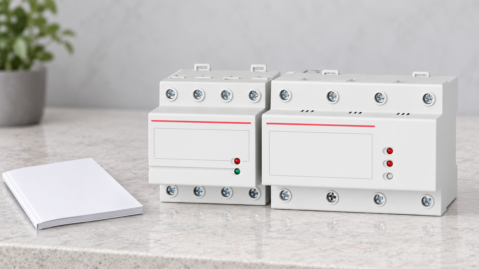 SUTON DZ47-125V1 automatic-reset voltage protector family: front exterior for specification review