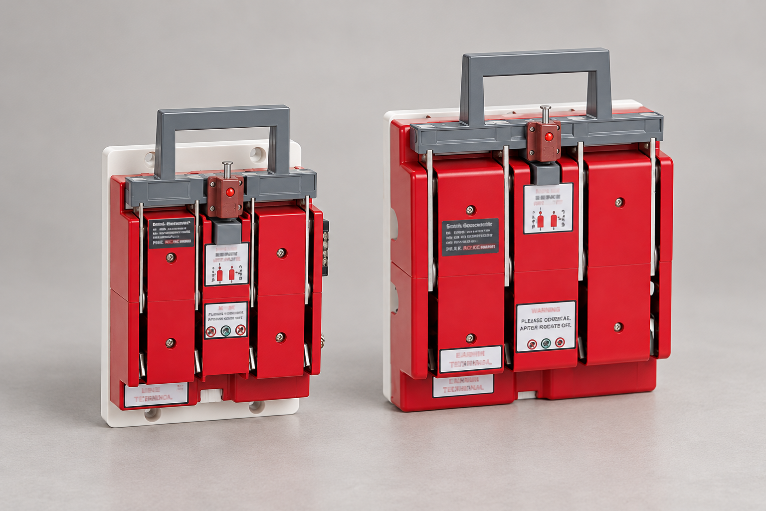 HS11FD Series Anti-Misoperation lsolator with Earthing Function: complete exterior for layout and documentation review