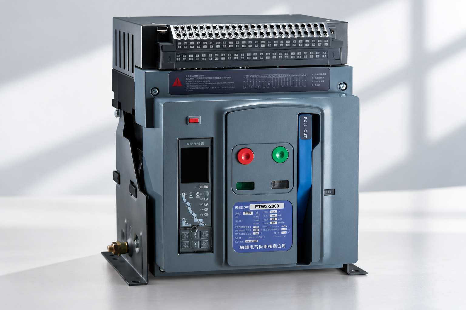 Fixed vs Drawout Air Circuit Breaker: Which Design Fits the Switchboard? — SUTON exterior controls and housing reference