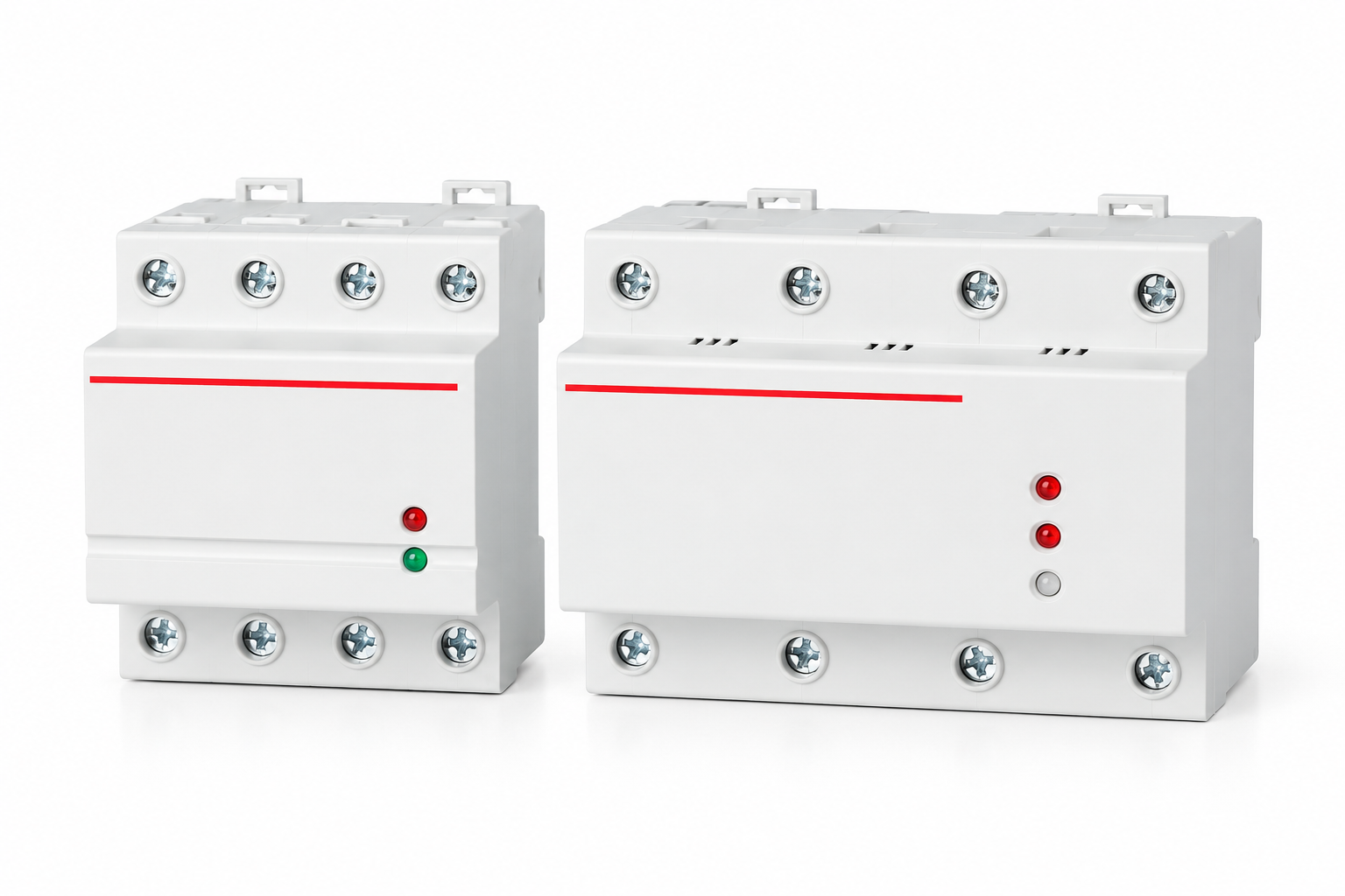 SUTON DZ47-125V1 automatic-reset voltage protector family: front exterior for specification review