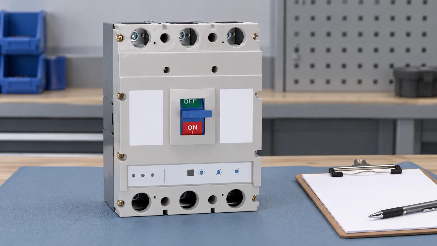 SUTON ETM3E intelligent measurement circuit breaker: complete housing and terminals for exterior inspection