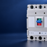 SUTON ETM3E intelligent measurement circuit breaker: disconnected product on a dark editorial background