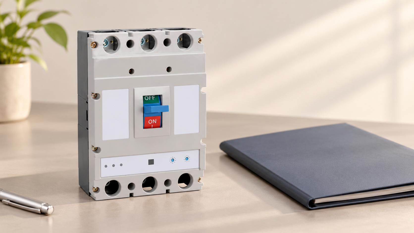 SUTON ETM3E intelligent measurement circuit breaker: front exterior for specification review