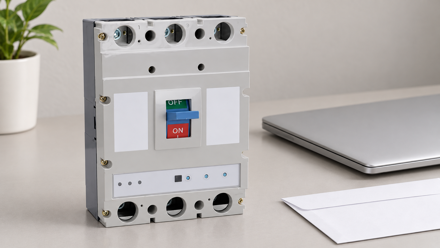 SUTON ETM3E intelligent measurement circuit breaker: complete housing and terminals for exterior inspection