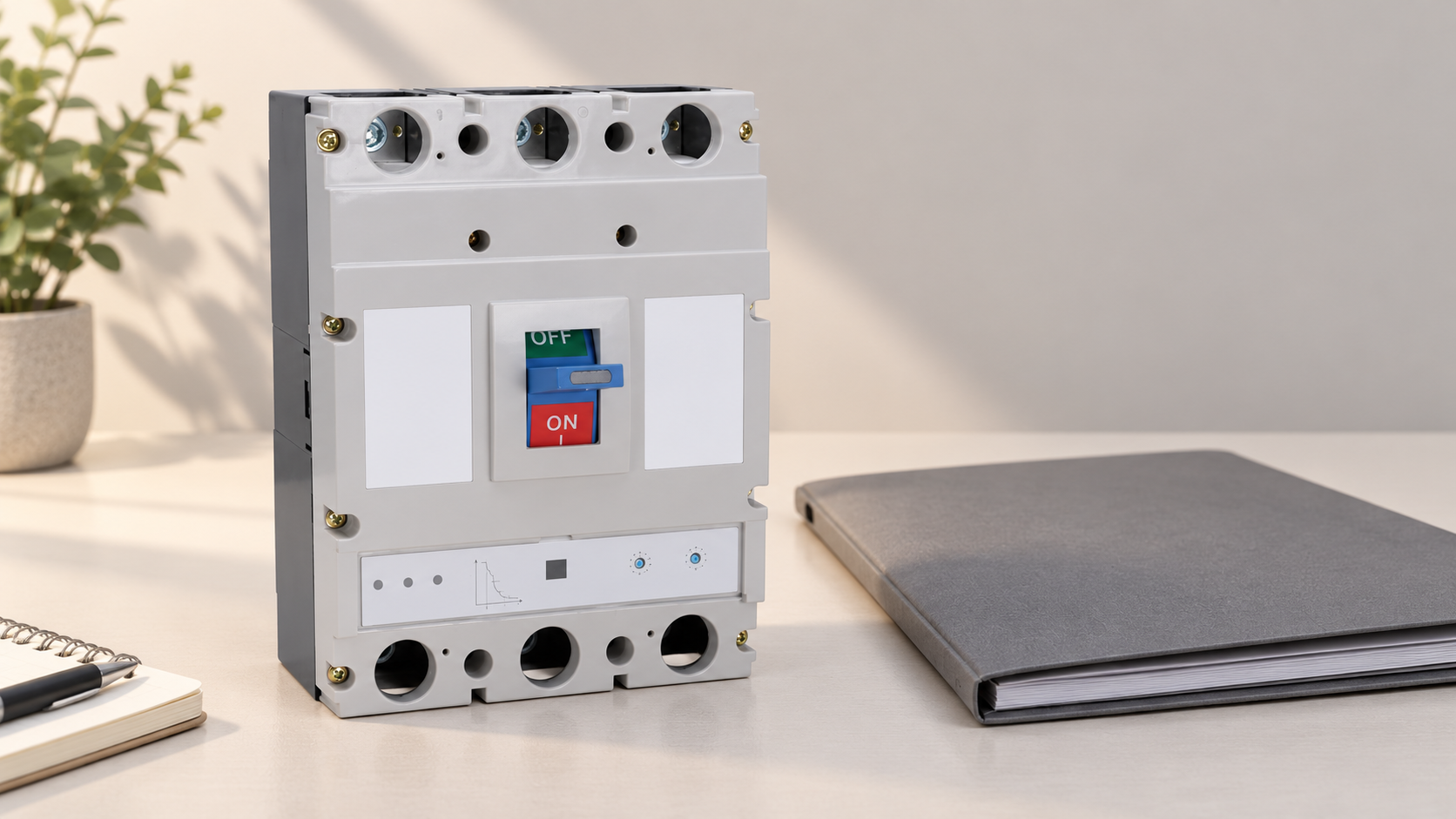 SUTON ETM3E intelligent measurement circuit breaker: front exterior for specification review