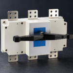 HGL(ETGL) series Load disconnector: complete product on a dark studio background