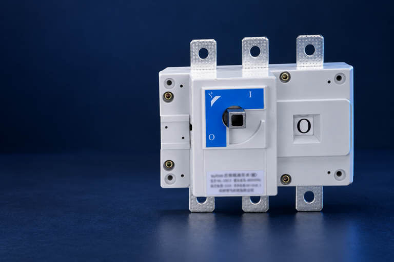 SUTON ETGL(HGL) three-pole switch-disconnector exterior: disconnected product for specification review