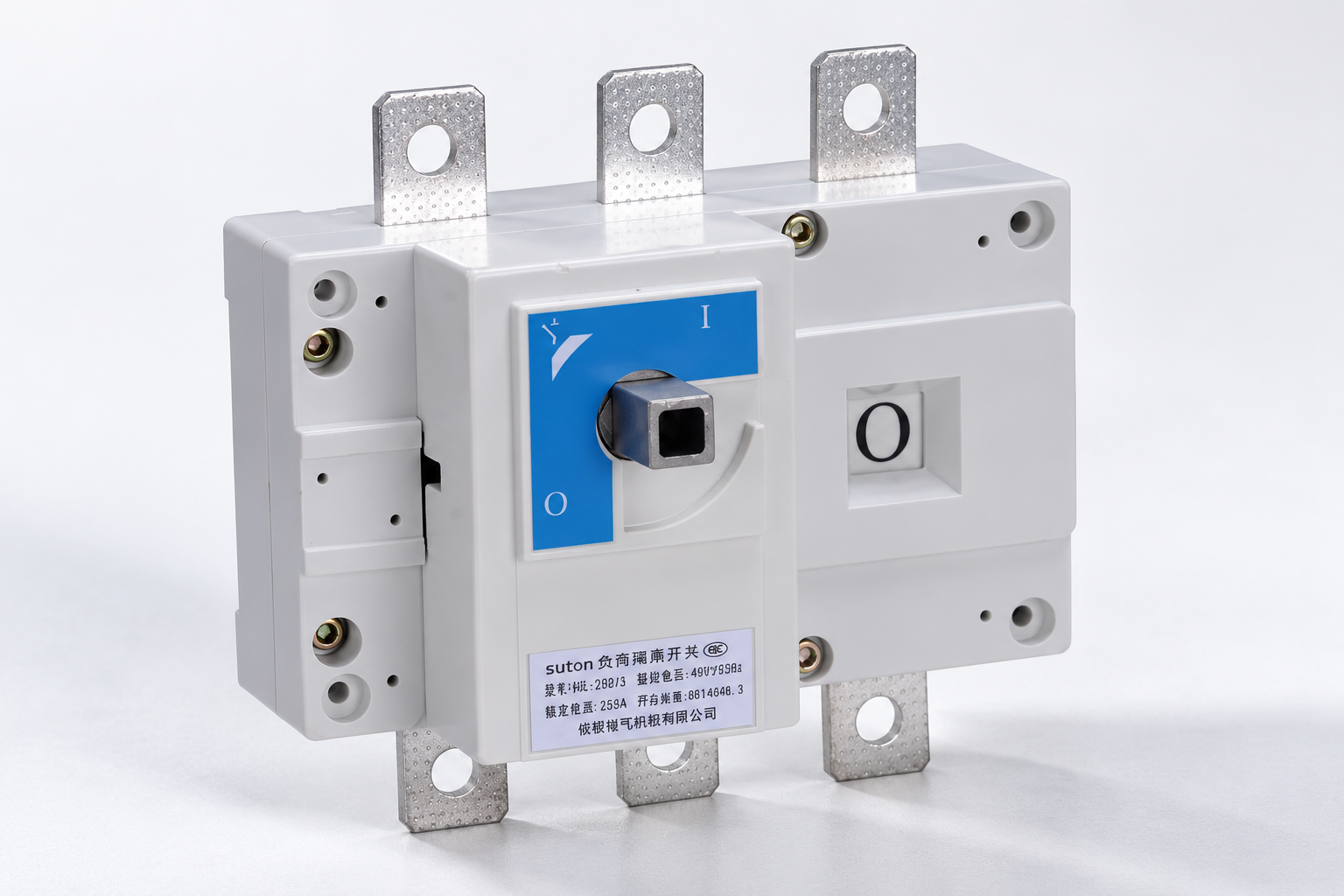 SUTON ETGL(HGL) three-pole switch-disconnector exterior: terminal and housing inspection view