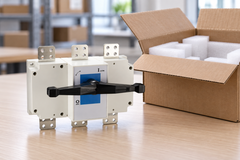 Receiving Switch Disconnectors: Shipping Damage and Acceptance Records