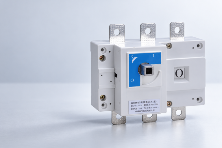 SUTON ETGL(HGL) three-pole switch-disconnector exterior: disconnected product for specification review
