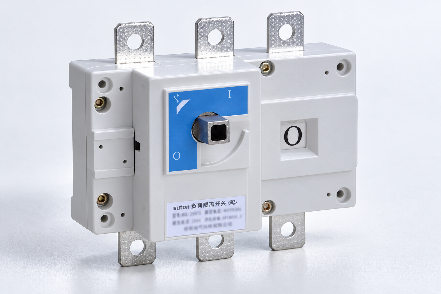SUTON ETGL(HGL) three-pole switch-disconnector exterior: terminal and housing inspection view