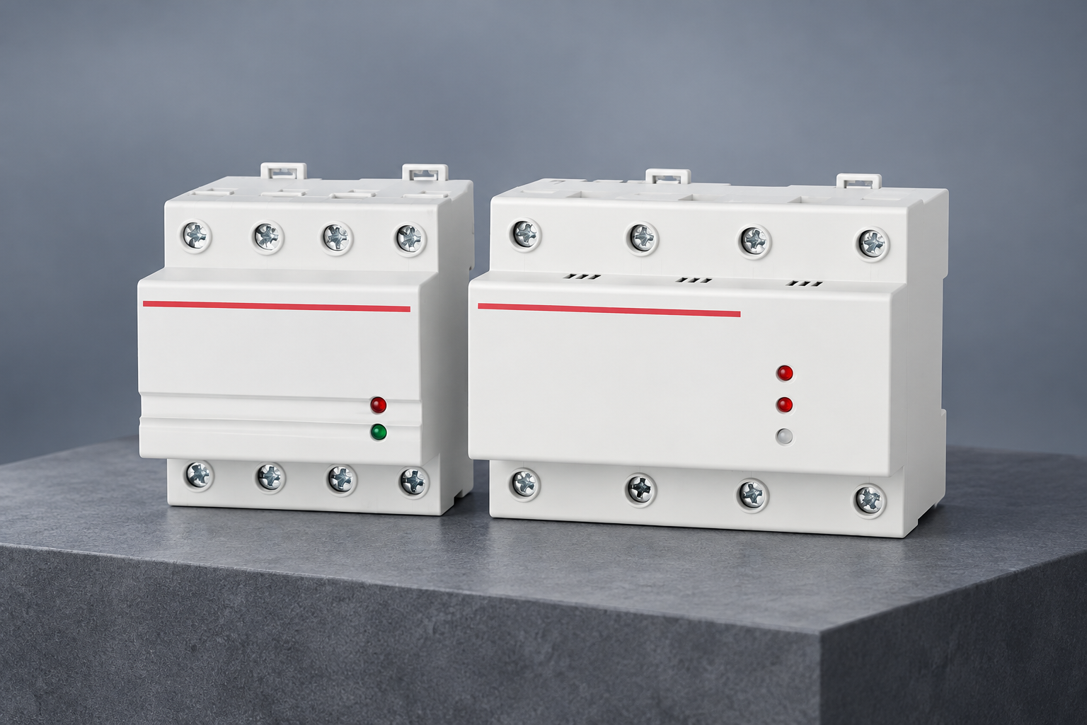 SUTON DZ47-125V1 automatic-reset voltage protector family: complete housing and terminals for exterior inspection